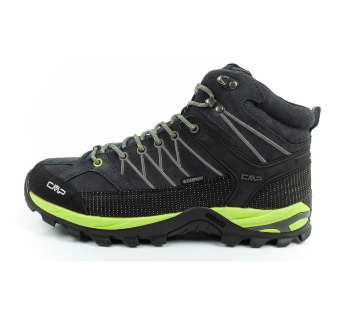CMP Rigel pánské trekové boty odolné nepromokavé šedé