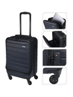 KABINOVÉ CESTOVNÍ POUZDRO 20" S PŘIHRÁDKOU NA NOTEBOOK PROWORLD GREY