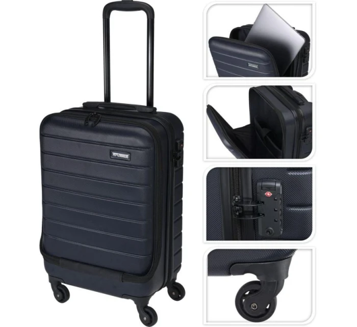 KABINOVÉ CESTOVNÍ POUZDRO 20" S PŘIHRÁDKOU NA NOTEBOOK PROWORLD GREY