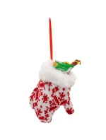 DÁRKOVÁ VISAČKA 12CM BÍLÁ