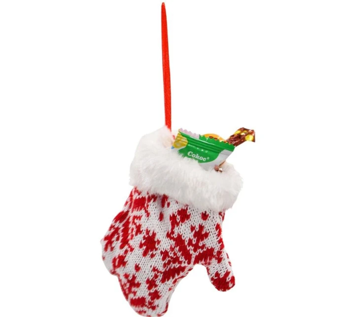 DÁRKOVÁ VISAČKA 12CM BÍLÁ