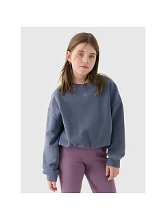 Dívčí mikina bez kapuce model 22117365 - 4F