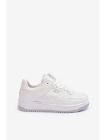 Dámské Sportovní Boty Sneakersy Big Star model 21634180 Bílé - Big Star Shoes Dámské Sportovní Boty Sneakersy Big Star model 21634180 Bílé - Big Star Shoes