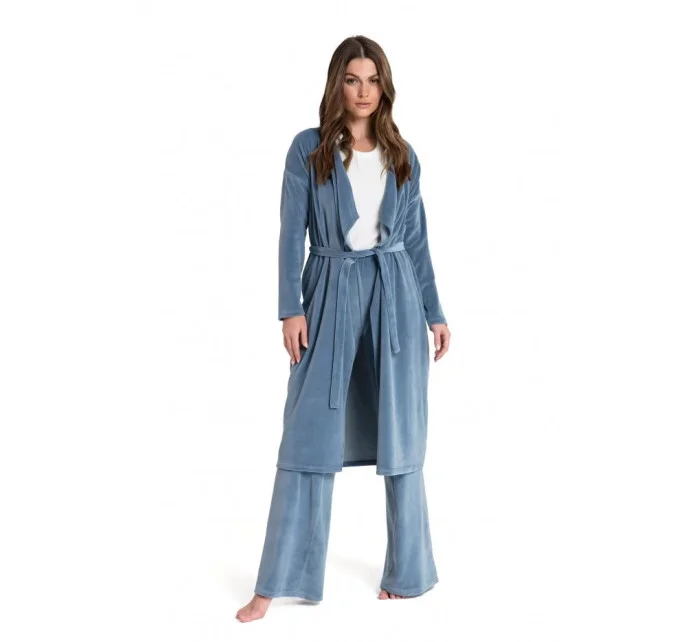 Dámský sametový župan LA087 - Lalupa