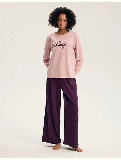 Dámské pyžamo Henderson 45443 Galla, dlouhé rukávy, velikosti S–3XL Dámské pyžamo Henderson 45443 Galla, dlouhé rukávy, velikosti S–3XL