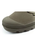 Palladium pánská sportovní obuv Pampa Hi Dare II kotníkové tenisky olivové barvy