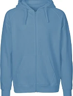Neutral O 63301 Pánská mikina s kapucí z bio bavlny 77.6331 dusty indigo