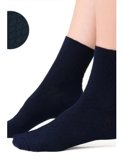 Dámské ponožky bez tlaku 125 kosočtverců