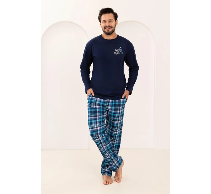 Pánské pyžamo model 21775054 délka/r 2XL - Regina