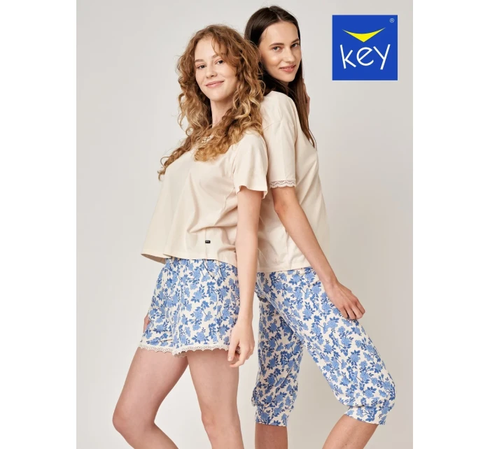 Pyžamo Key LNS 549 A24 cr/r S-XL dámské