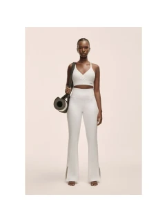 Casall dámské legíny Grace Flare Slit Pant bílé - M