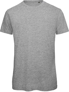 B&C Inspire T /men_° Pánské tričko Medium Fit z bio bavlny 01.TM42 sport grey