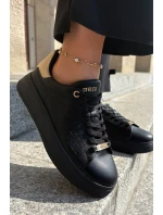 Dámské Sneakersy Z Eko Kůže Big Star model 21693190 Černé - Big Star Shoes Dámské Sneakersy Z Eko Kůže Big Star model 21693190 Černé - Big Star Shoes