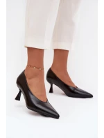 Lakované lodičky na jehle Černé Gavrielle Lakované lodičky na jehle Černé Gavrielle