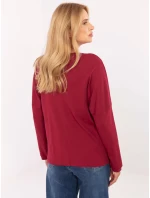 Bluzka RV BZ model 21309851 bordowy - FPrice