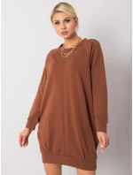 Šaty RV TU 5184.93P tmavě hnědá