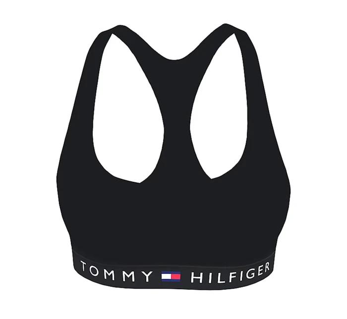 Dámská sportovní podprsenka Velour UW0UW03979-BDS - Tommy Hilfiger Dámská sportovní podprsenka Velour UW0UW03979-BDS - Tommy Hilfiger