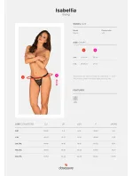 Elegantní tanga Isabellia thong - Obsessive