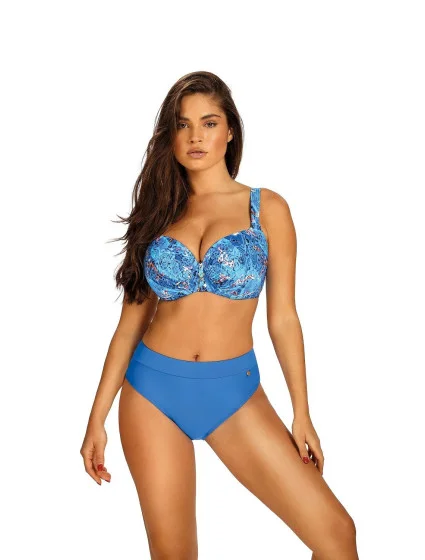 Dámské dvoudílné plavky model 20228861 Bora Bora 7 modrá vzor - Self