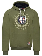 Geografické Norsko Giger DB 100 M WZ3049H/GN-Kaki mikina