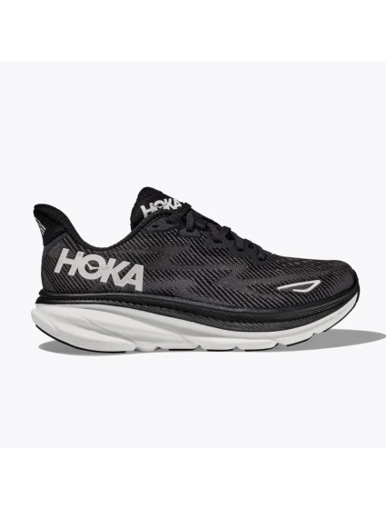 Dámské běžecké boty HOKA Clifton 9 Black/White (1127896-BWHT)