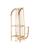 Klasické dřevěné sáňky s opěradlem GreenBlue GB136 Klasické dřevěné sáňky s opěradlem GreenBlue GB136