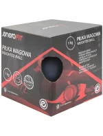 POSILOVACÍ MÍČ SE ZÁVAŽÍM 1KG MODRÝ ENERO FIT