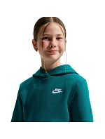 Dětská mikina Nike Sportswear Club Fleece, zelená, FD3000 372 Dětská mikina Nike Sportswear Club Fleece, zelená, FD3000 372