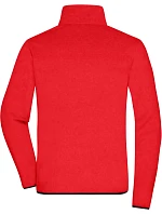 Daiber JN 1312 Pánská fleecová bunda 02.1312 red/black Daiber JN 1312 Pánská fleecová bunda 02.1312 red/black