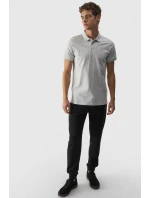 Pánské Polo Tričko Regular S  Šedé model 21675010 - 4F