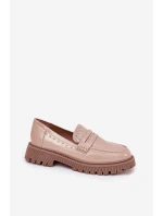 Dámské Lakované Mokasíny Se Béžové model 21689621 - Boto Dámské Lakované Mokasíny Se Béžové model 21689621 - Boto