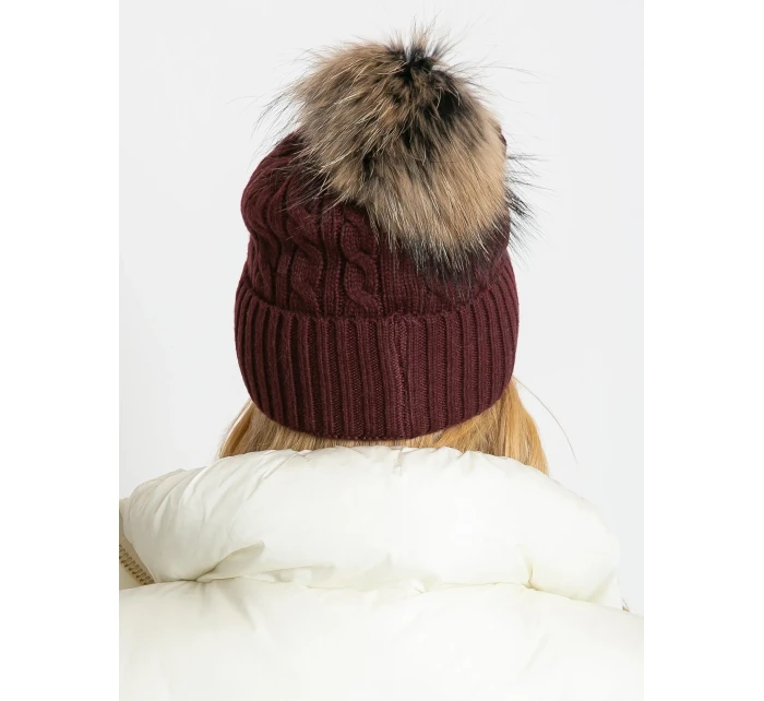 Dámská čepice AT CZ 173501 kaštanová