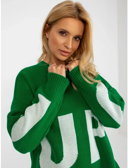 Dámský svetr LC SW  zelená  model 18132668 - FPrice