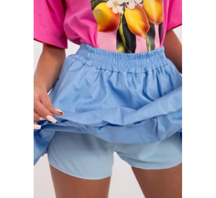 Sukně MI SD model 20941957 světle modrá - FPrice Sukně MI SD model 20941957 světle modrá - FPrice