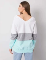 Mikina RV BL 5972.07 bílá šedá