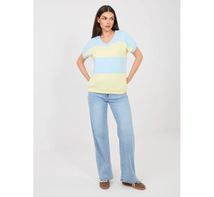 Bluzka RV BZ model 22022461 jasny niebieski - FPrice