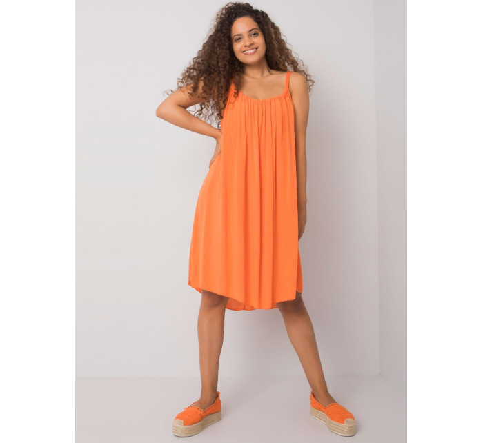 Vzdušné oranžové šaty OH BELLA