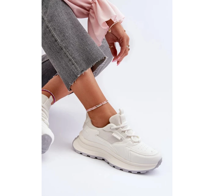 HI-POLY SYSTEM Big Star Dámské Tenisky Bílé HI-POLY SYSTEM Big Star Dámské Tenisky Bílé