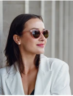 Dámské sluneční brýle Vuch Mitzi Transparent Pink