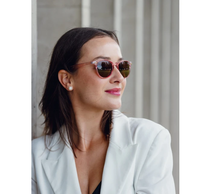 Dámské sluneční brýle Vuch Mitzi Transparent Pink