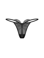 Dámská tanga Veyane Thong černé - Obsessive Dámská tanga Veyane Thong černé - Obsessive