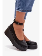 Boty na klínovém podpatku  model 224240 Step in style