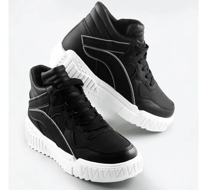 černé dámské sportovní boty model 17605864 - Mix Feel černé dámské sportovní boty model 17605864 - Mix Feel