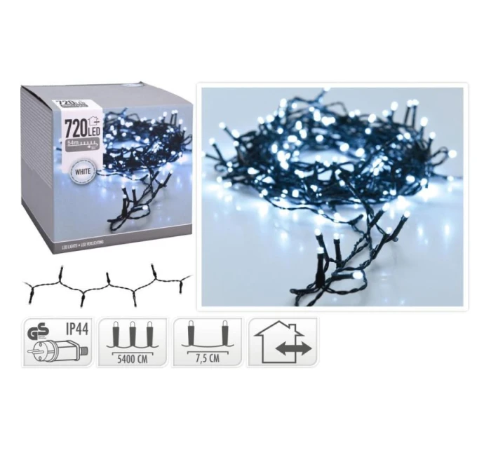 LAMPKI CHOINKOWE  720 LED BIAŁY model 21832479