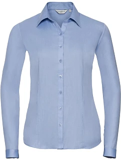 Halenka s dlouhým rukávem, vzor rybí kost 11. light blue model 22475998 - Russell Athletic