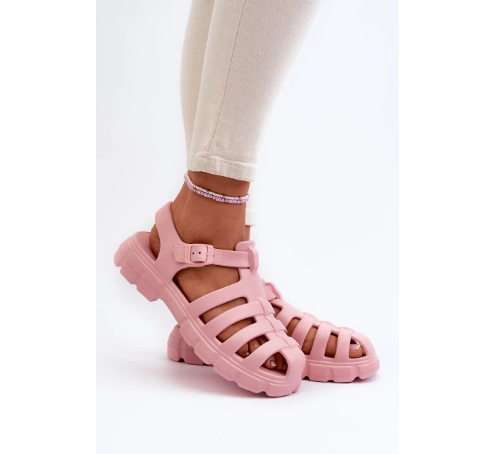 Dámské Pěnové Sandály Růžové model 21654480 - Boto Dámské Pěnové Sandály Růžové model 21654480 - Boto