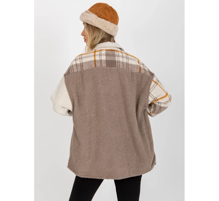 Košile DN KS 4007.04 béžová Košile DN KS 4007.04 béžová