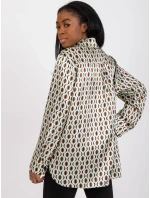 Koszula LK KS model 21127017 jasny beżowy - FPrice Koszula LK KS model 21127017 jasny beżowy - FPrice