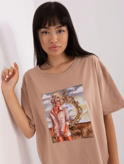 Tričko LK TS 509353 1.33P tmavě lila