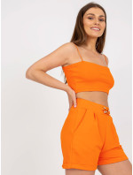 Dámské šortky RV N 8017.10 oranžové